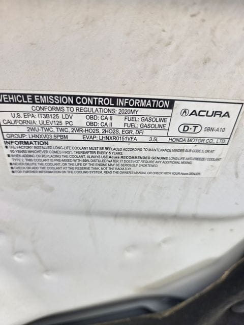 1 imagen de 2020 Acura MDX Technology