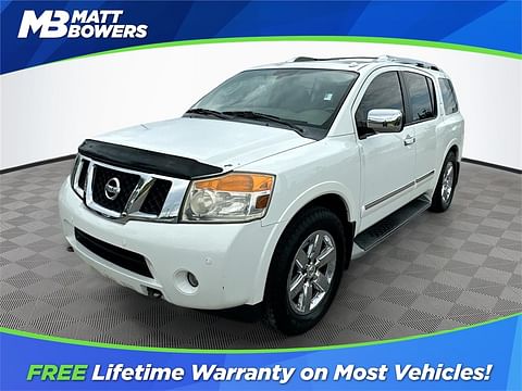 1 image of 2012 Nissan Armada Platinum