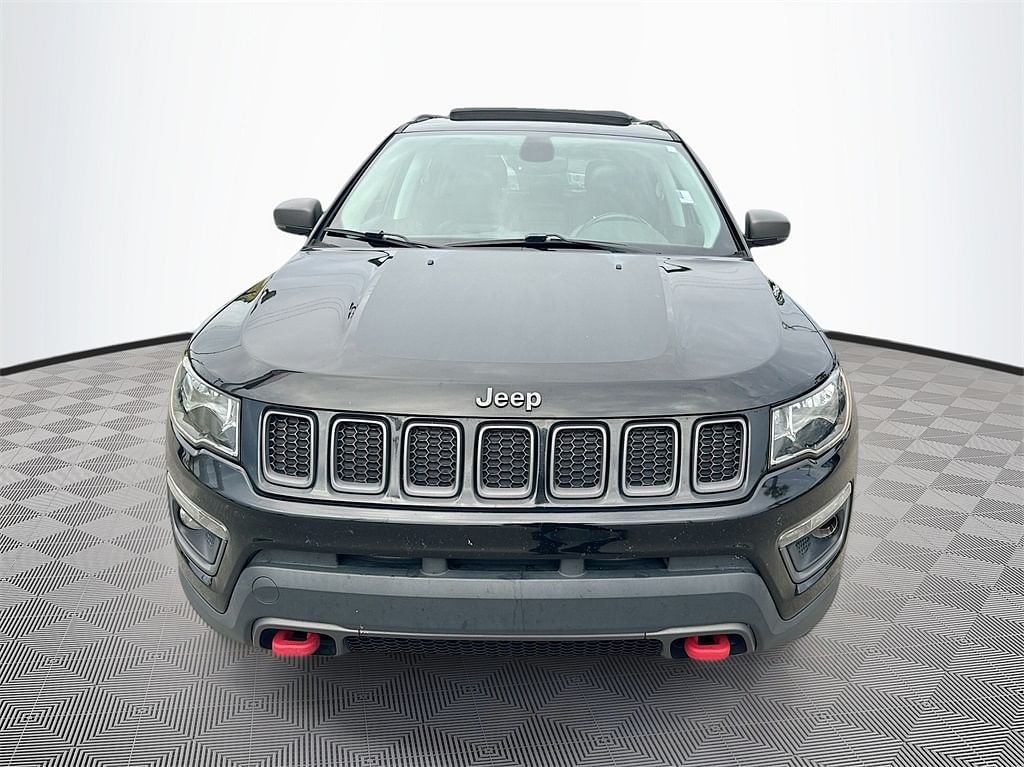 Used 2018 Jeep Compass Trailhawk with VIN 3C4NJDDB8JT163568 for sale in Diberville, MS