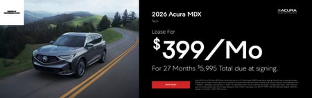Lease 2026 Acura MDX Tech $399