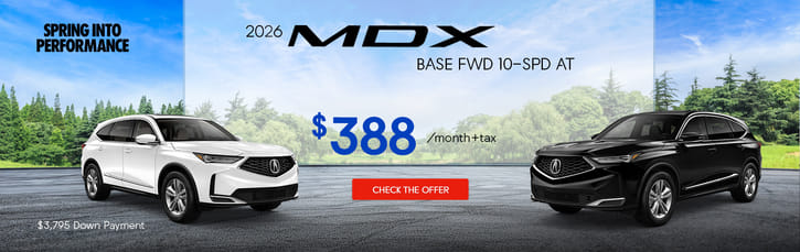 2026 MDX Lease Special