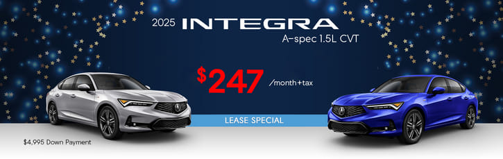 2025 Integra Lease Special