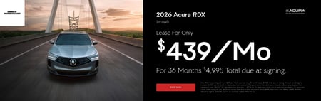 Lease 2026 Acura RDX SH-AWD $439