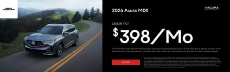 Lease 2026 Acura MDX Base $398