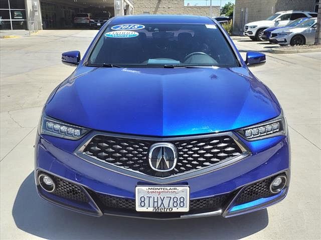 Used 2018 Acura TLX Technology & A-SPEC Packages with VIN 19UUB3F64JA003909 for sale in Montclair, CA