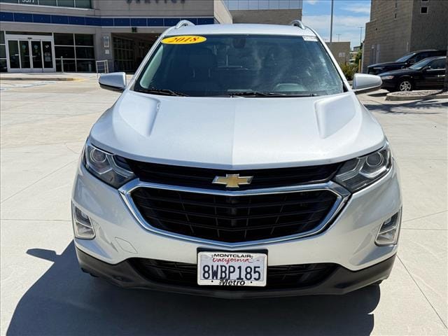 Used 2018 Chevrolet Equinox LT with VIN 3GNAXKEX8JL268730 for sale in Montclair, CA
