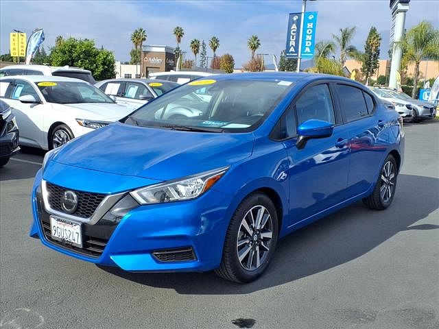 Used 2021 Nissan Versa Sedan SV with VIN 3N1CN8EV3ML856180 for sale in Montclair, CA