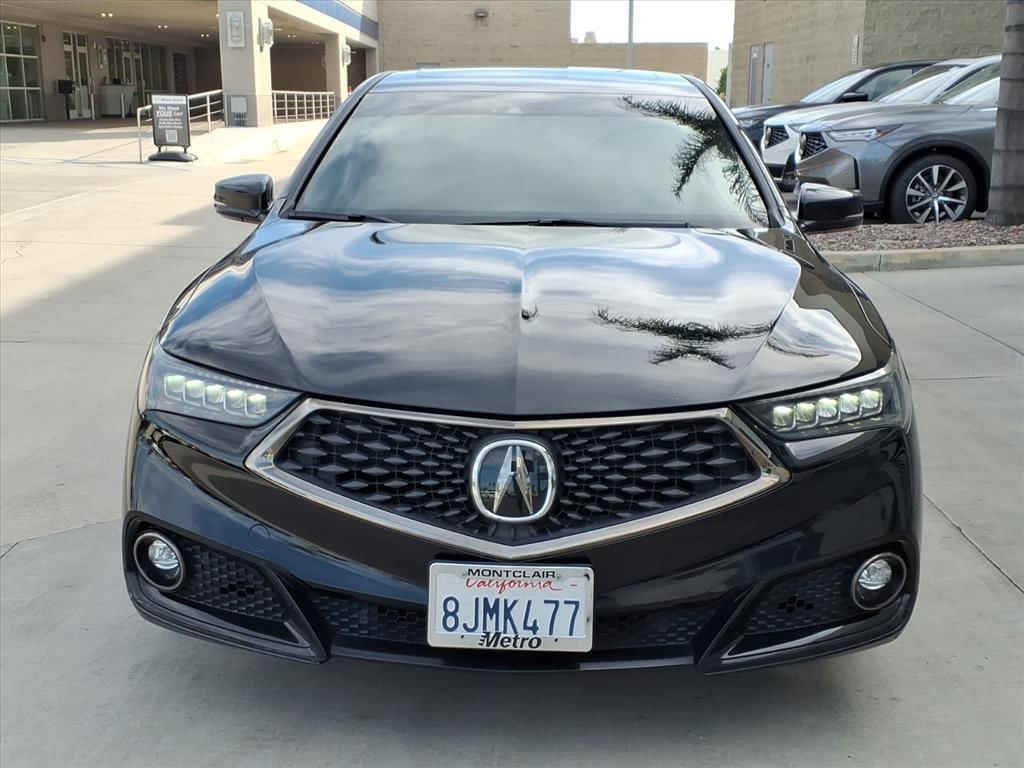 Used 2019 Acura TLX Technology & A-Spec Pack with VIN 19UUB1F68KA004132 for sale in Montclair, CA