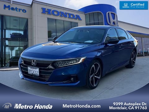 1 image of 2021 Honda Accord Sport
