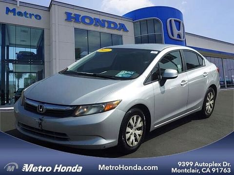 1 image of 2012 Honda Civic Sdn LX