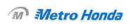 Metro Honda print logo
