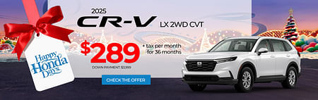 Lease Special 2025 CR-V 