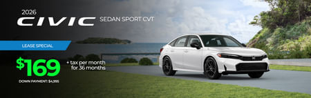 2026 Civic Lease Offer