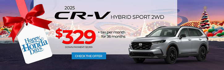 2025 CR-V Hybrid Lease