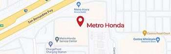 map of Metro Honda