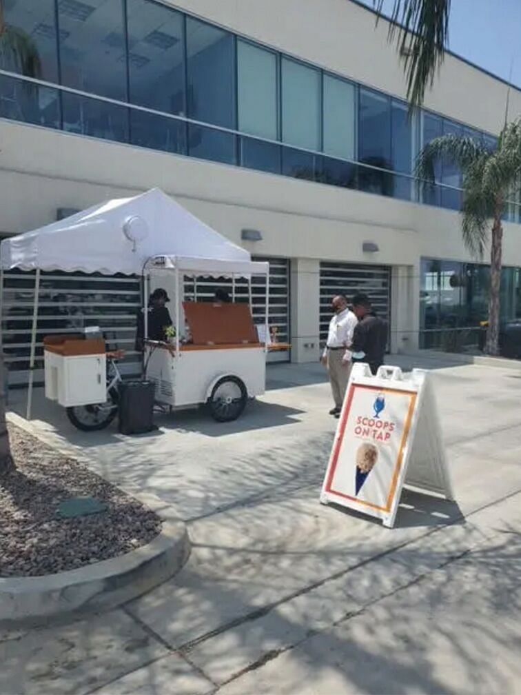 Ice cream cart