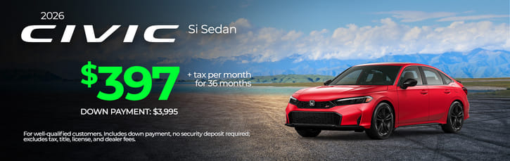 Lease 2026 Honda Civic Si
