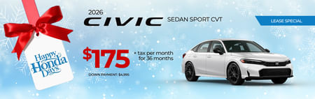 2026 Civic Lease Offer