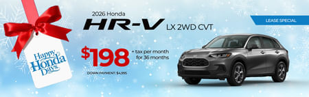 2026 HR-V Offer
