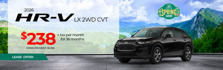 2026 HR-V Lease Offer