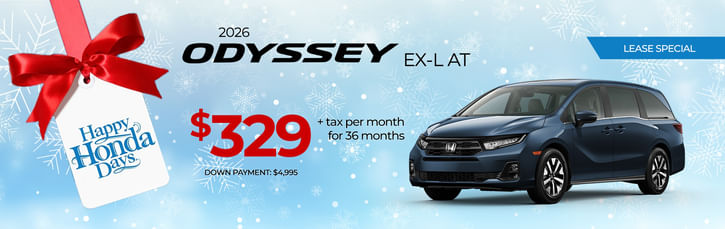 2026 Odyssey Lease Special