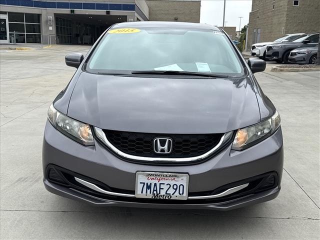 Used 2015 Honda Civic LX with VIN 19XFB2F54FE268259 for sale in Montclair, CA