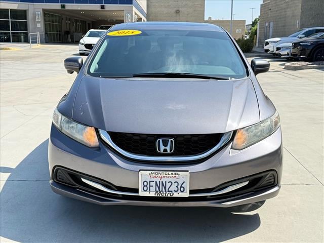 Used 2015 Honda Civic EX with VIN 19XFB2F86FE254437 for sale in Montclair, CA