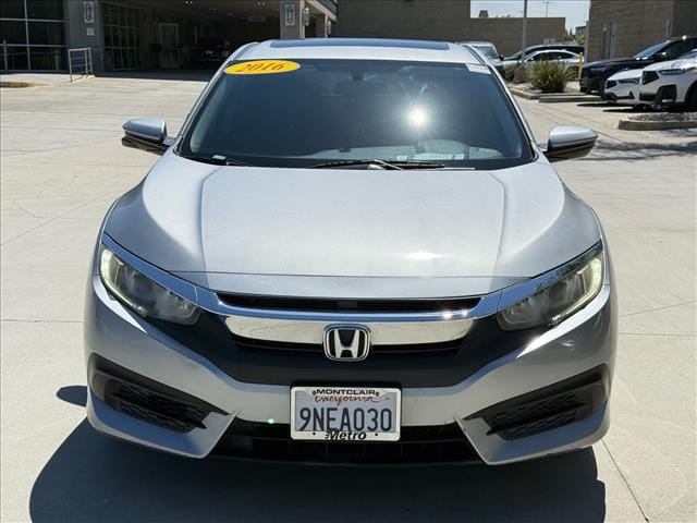 Used 2016 Honda Civic EX with VIN 2HGFC2F71GH552423 for sale in Montclair, CA
