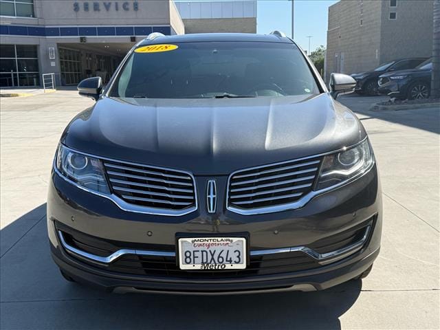 Used 2018 Lincoln MKX Reserve with VIN 2LMPJ6LR6JBL22800 for sale in Montclair, CA