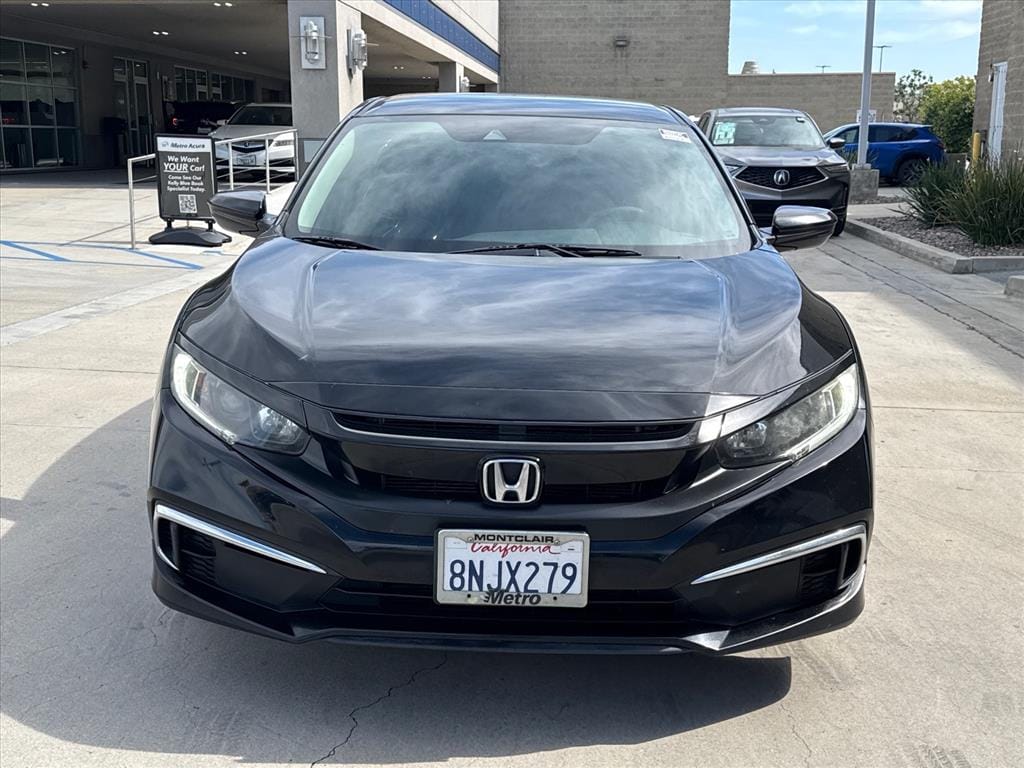 Used 2019 Honda Civic LX with VIN 19XFC2F6XKE211466 for sale in Montclair, CA