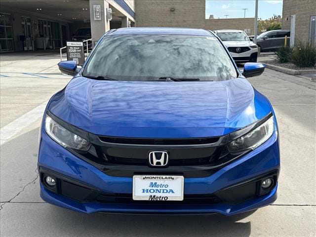 Used 2020 Honda Civic Sport with VIN 2HGFC2F86LH505021 for sale in Montclair, CA
