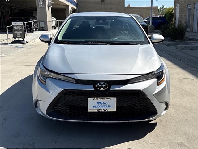 Used 2022 Toyota Corolla LE with VIN 5YFEPMAE7NP358986 for sale in Montclair, CA