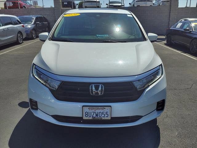 Used 2021 Honda Odyssey EX-L with VIN 5FNRL6H75MB023588 for sale in Montclair, CA