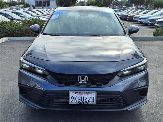 Used 2024 Honda Civic Hatchback EX-L with VIN 19XFL1H72RE005780 for sale in Montclair, CA