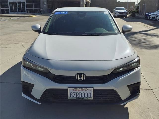 Used 2022 Honda Civic LX with VIN 2HGFE2F29NH559504 for sale in Montclair, CA