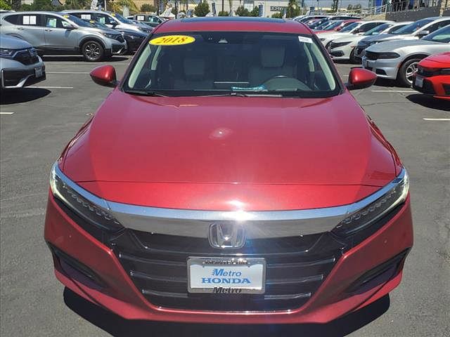 Used 2018 Honda Accord Touring with VIN 1HGCV1F92JA074222 for sale in Montclair, CA