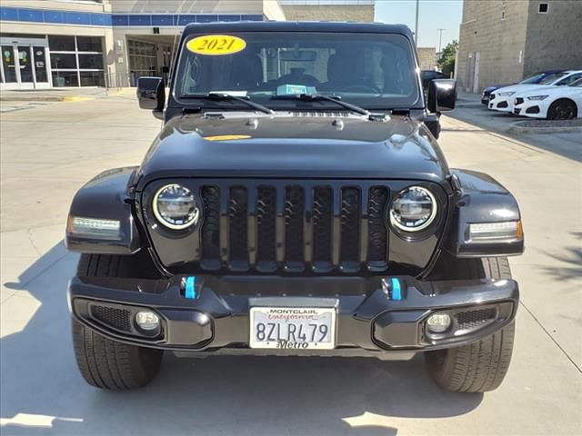 Used 2021 Jeep Wrangler Unlimited High Altitude 4XE with VIN 1C4JJXP67MW676582 for sale in Montclair, CA