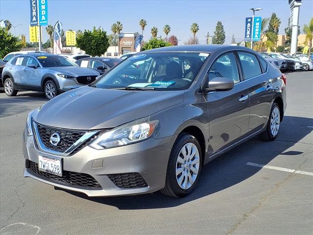 Used 2017 Nissan Sentra SV with VIN 3N1AB7AP2HL653322 for sale in Montclair, CA