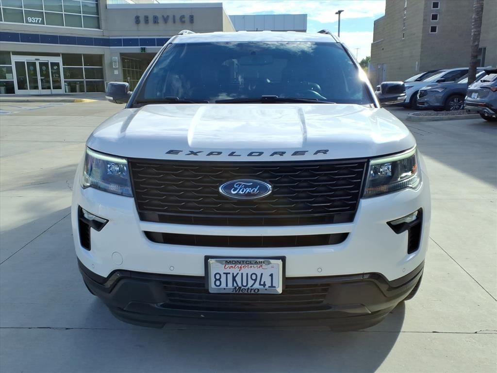 Used 2018 Ford Explorer Sport with VIN 1FM5K8GT1JGC33758 for sale in Montclair, CA