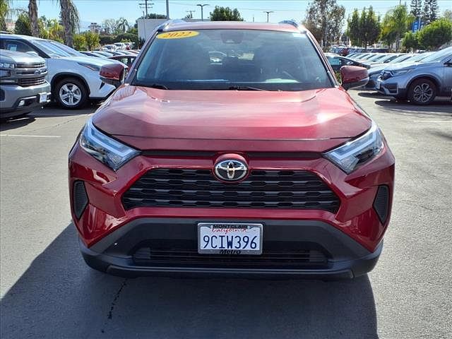 Used 2022 Toyota RAV4 XLE with VIN 2T3W1RFV2NW212741 for sale in Montclair, CA