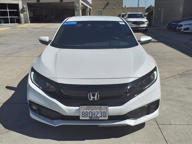 Used 2020 Honda Civic Sport with VIN 2HGFC2F88LH517171 for sale in Montclair, CA