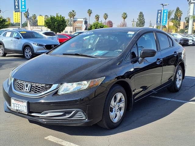 Used 2014 Honda Civic LX with VIN 19XFB2F56EE220485 for sale in Montclair, CA