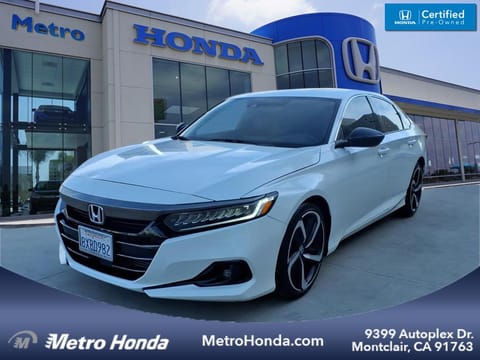 1 image of 2021 Honda Accord Sport