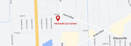 map of Michael's Car Center Marysville