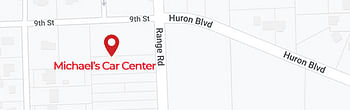 map of Michael's Car Center - Marysville