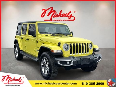 1 image of 2023 Jeep Wrangler Sahara