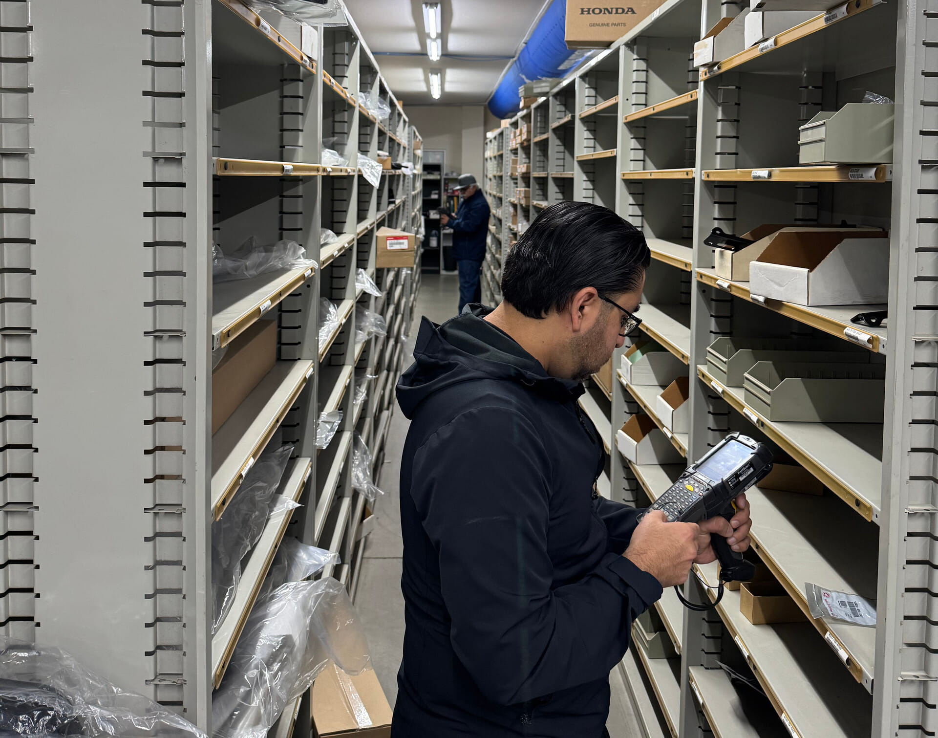 OEM parts warehouse