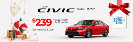 2026 Civic Lease Special