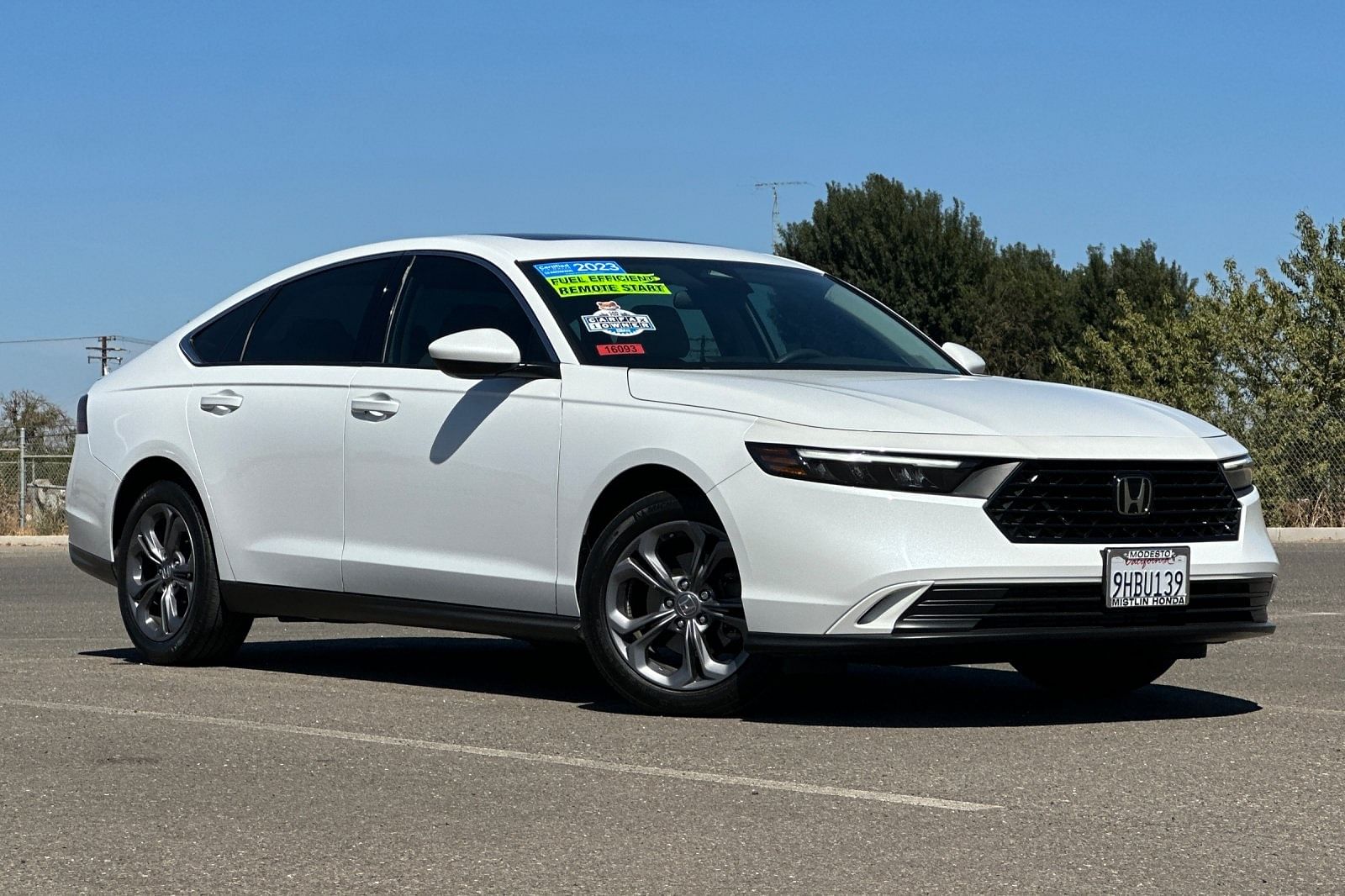 Used 2023 Honda Accord EX with VIN 1HGCY1F35PA031876 for sale in Modesto, CA