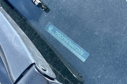 2021 Honda Accord Sedan Sport SE